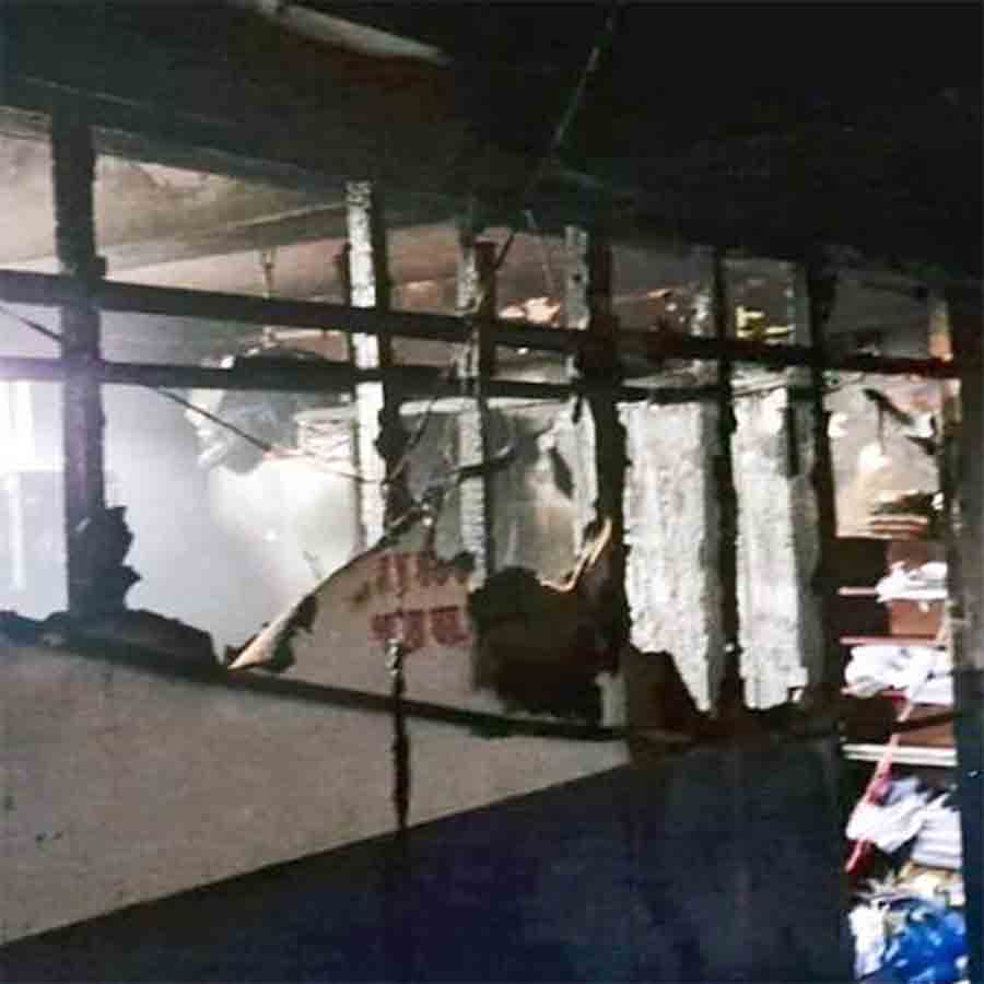 দুর্ঘটনার পরে।