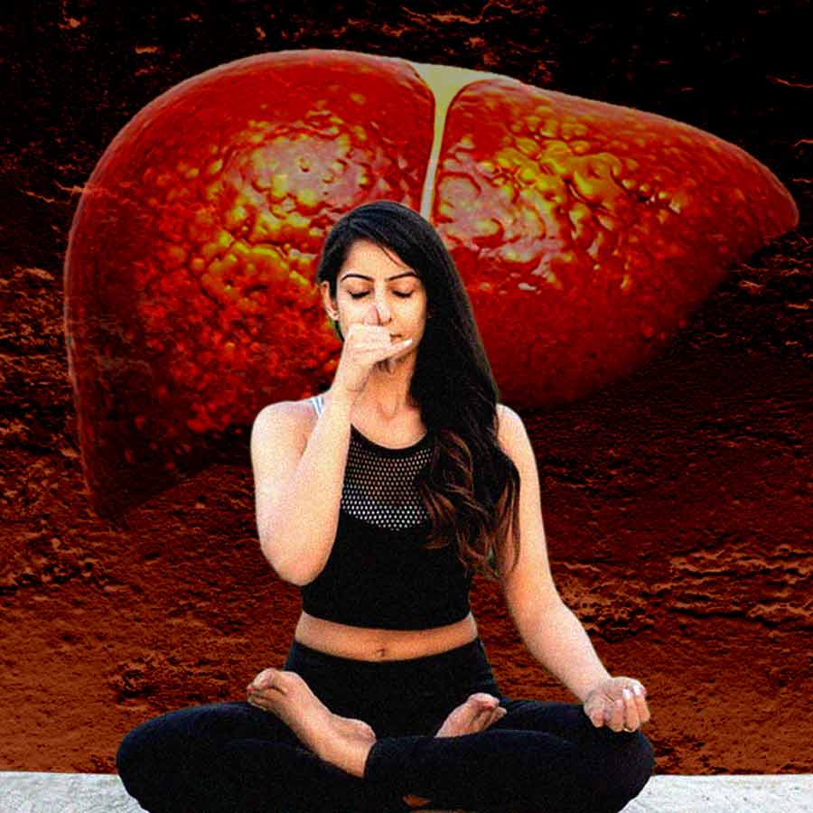 How do breathing exercises improve your liver health