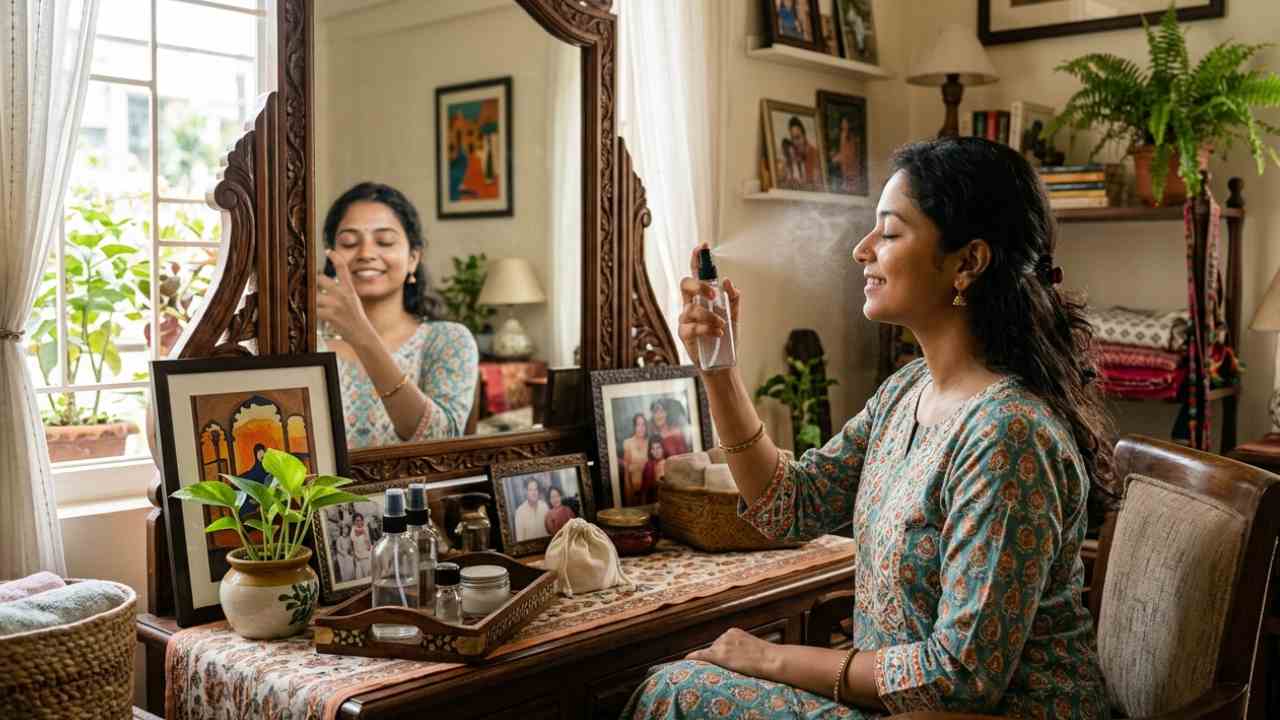 Sweat-Proof DIY Natural Setting Sprays and Mists recipes