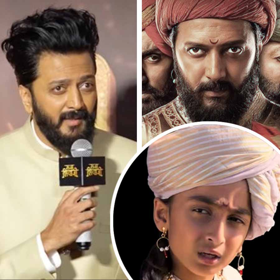 Ritesh Deshmukh and Genelia D’souza’s son Rahyl has worked in Raja Shivaji
