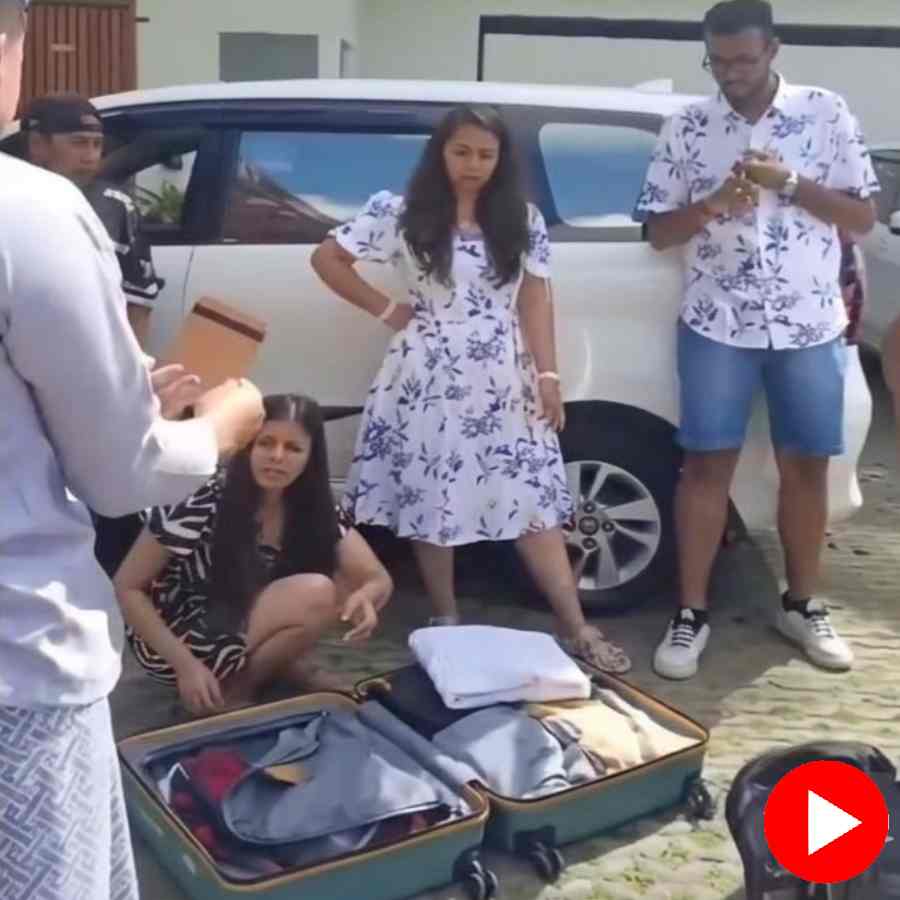 A video shows Four Indian tourists were caught allegedly stealing hotel property from a luxury resort in Bali goes viral dgtl