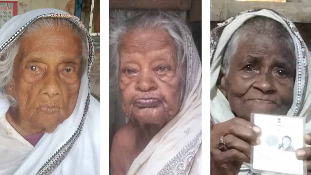 Three oldest voters in West Midnapore are 112 years old