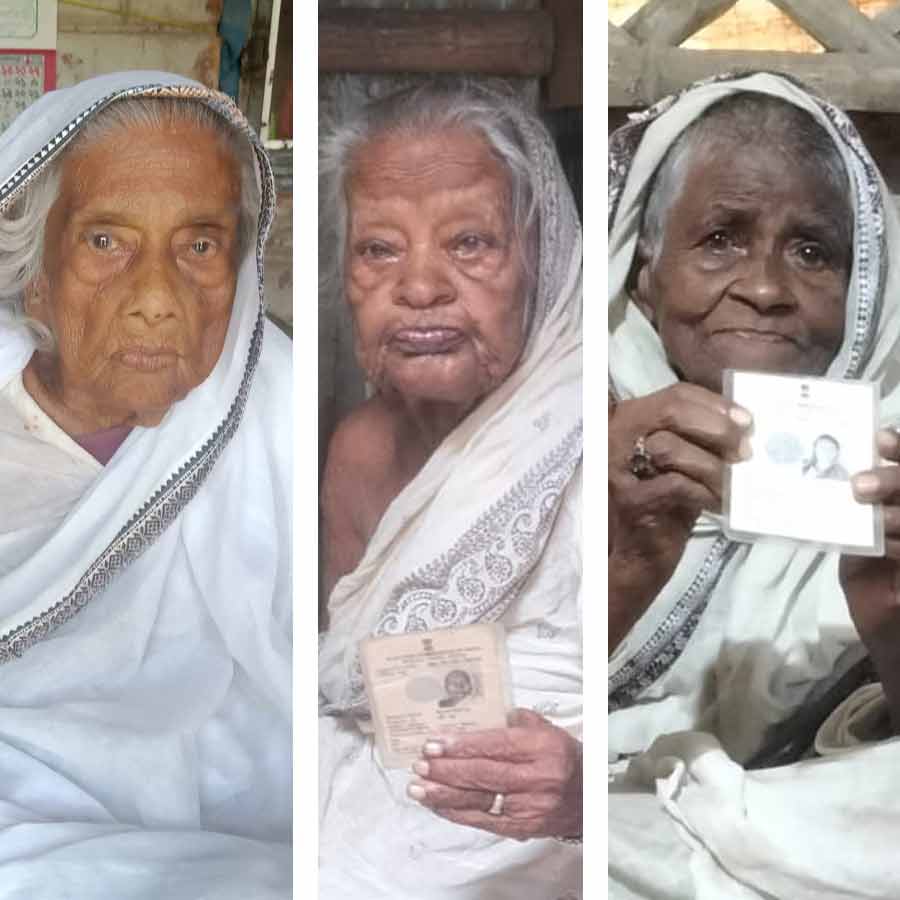 Three oldest voters in West Midnapore are 112 years old