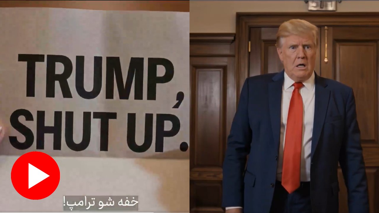 Iran mocks US president Donald Trump by posting AI Video of him