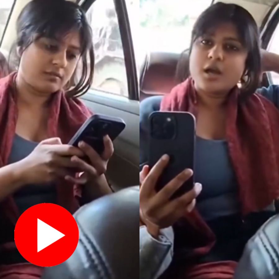 Video claims a passenger says she is a journalist and refused to pay cab driver