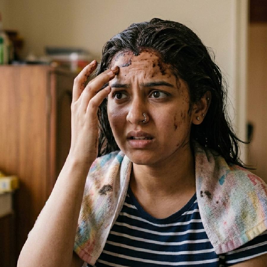 চুলে রং করতে গিয়ে মুখেও লেগেছে, কী ভাবে তা উঠবে?