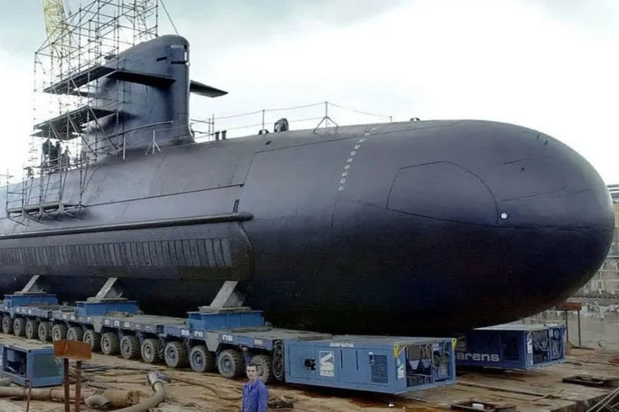 Indian Navy develops INS Varsha, an underground base for nuclear submarines to counter Chinese PLA