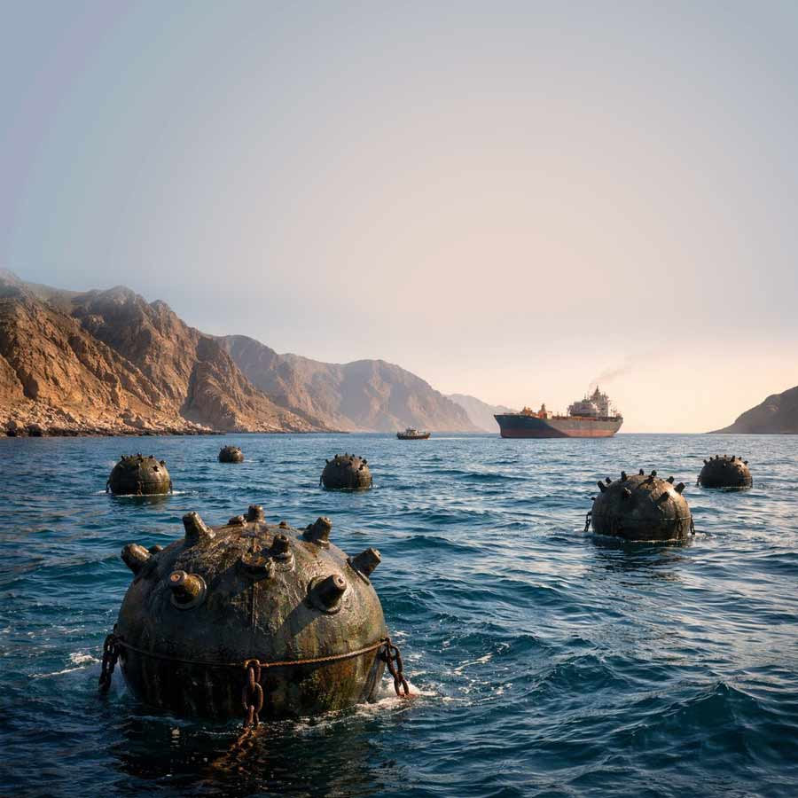 Deadly Underwater Mines in the Strait of Hormuz and How Navies Detect Them