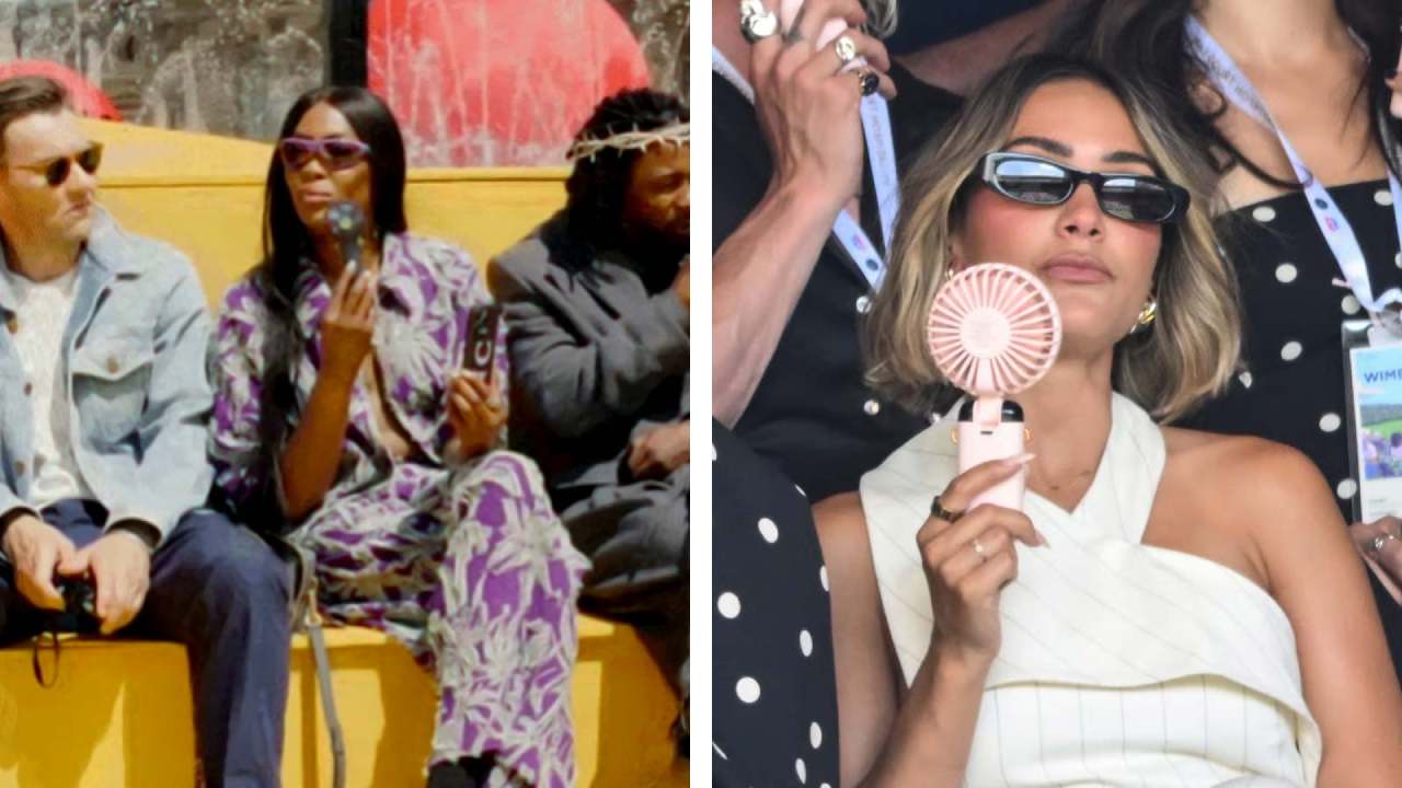 (বাঁ দিকে) নাওমি ক্যাম্পবেল ও (ডান দিকে) ফ্র্যাঙ্কি ব্রিজ। 