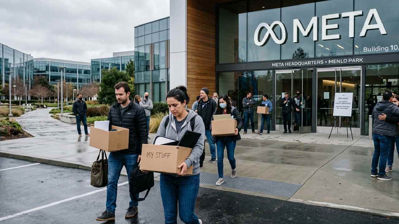 Meta to cut 10% of jobs to boost efficiency and offset its heavy spending on AI