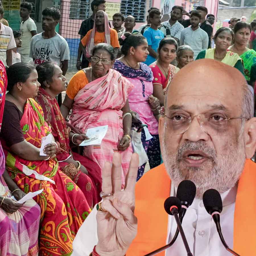 পশ্চিমবঙ্গের প্রথম দফার ভোটের বিশ্লেষণ অমিত শাহের মুখে।