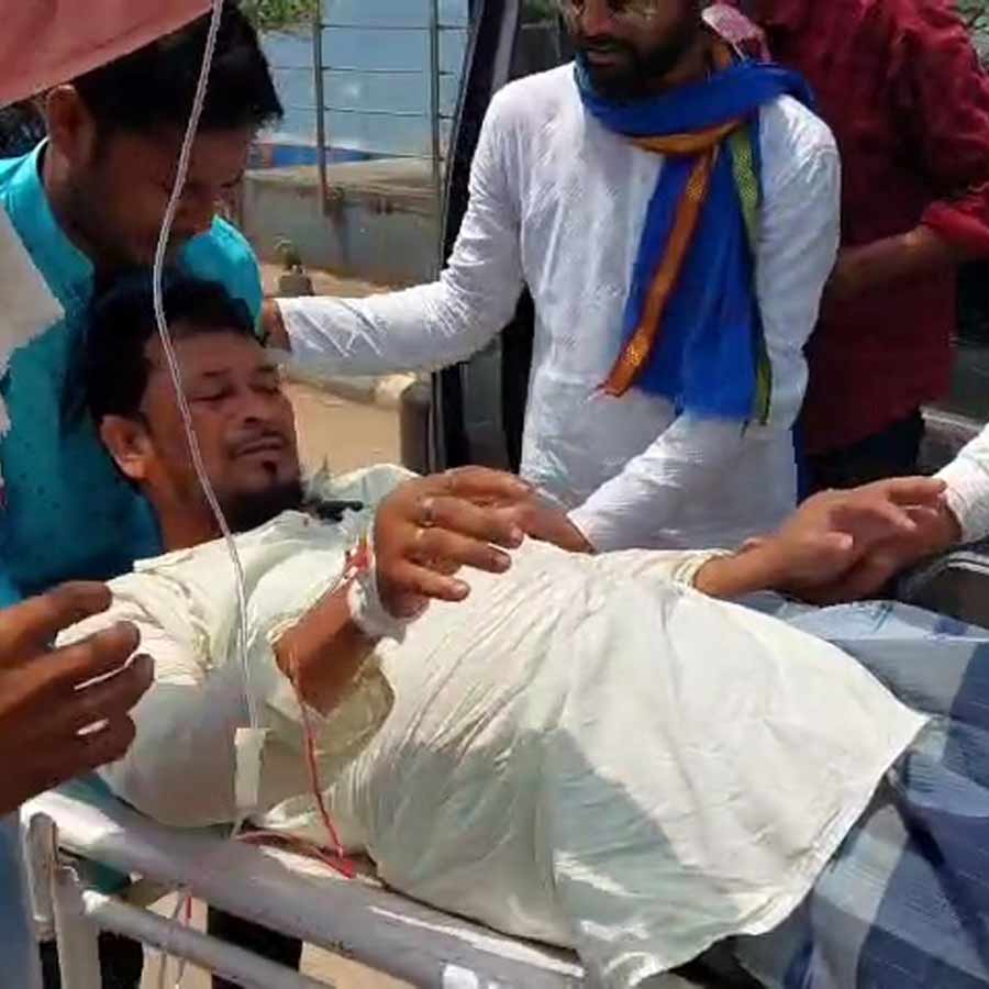 TMC Leader Beaten in Bankura