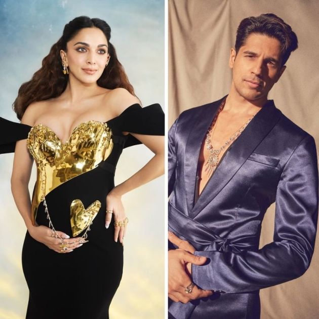 (বাঁ দিকে) কিয়ারা আডবাণী, (ডান ডিকে) সিদ্ধার্থ মলহোত্র।