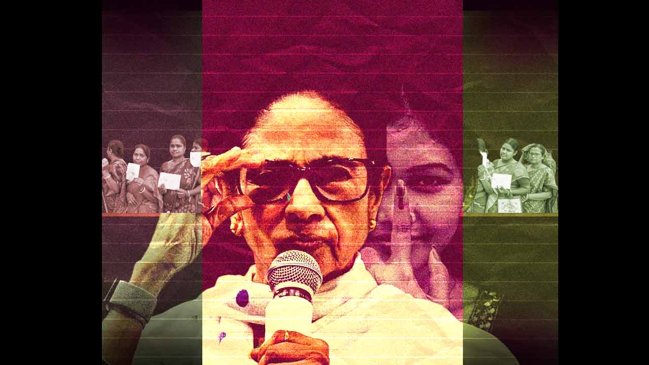 Calculations are going on in the TMC over the record turnout of women in the first phase of polling in West Bengal