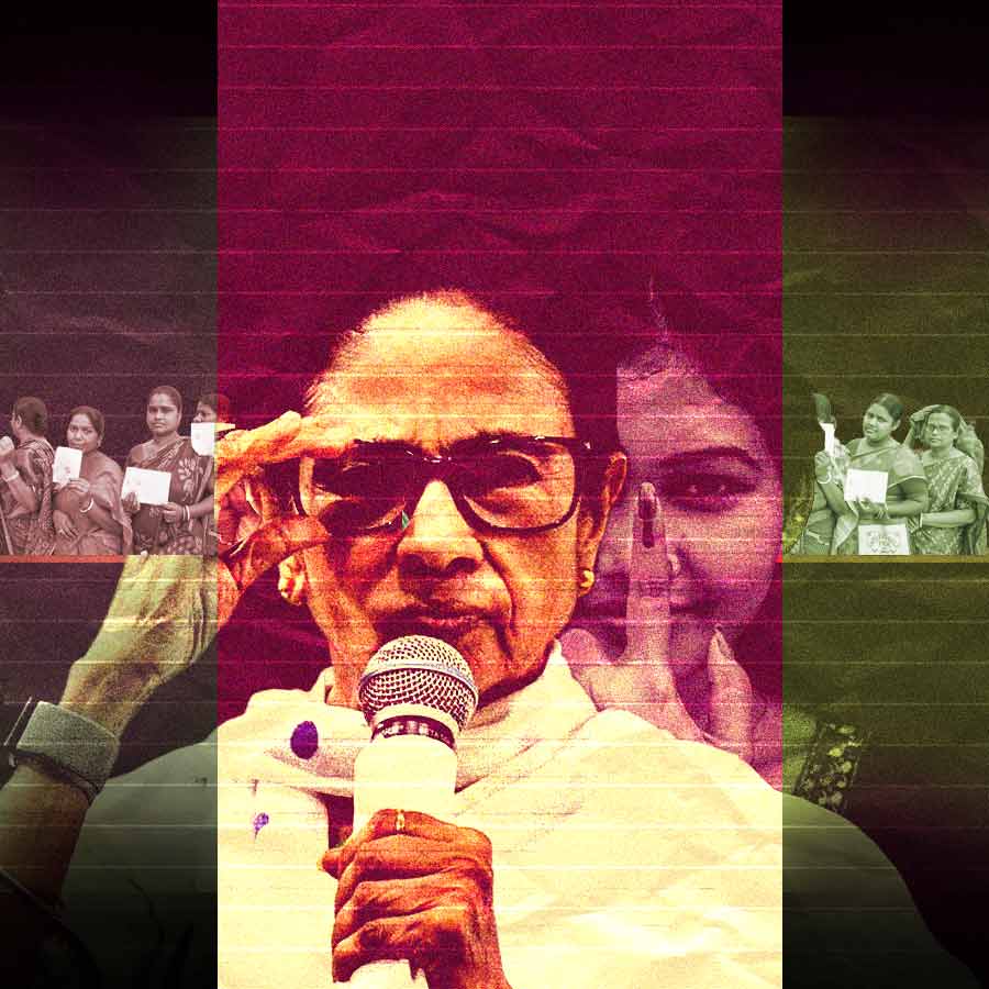 Calculations are going on in the TMC over the record turnout of women in the first phase of polling in West Bengal