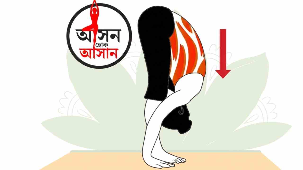 What are the health benefits of Ardha Uttanasana, or Standing Half Forward Bend