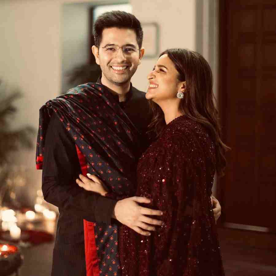 Raghav Chadha and Parineeti Chopra