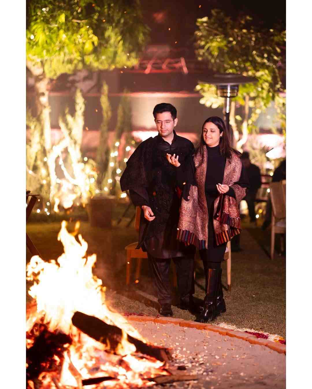 Raghav Chadha and Parineeti Chopra