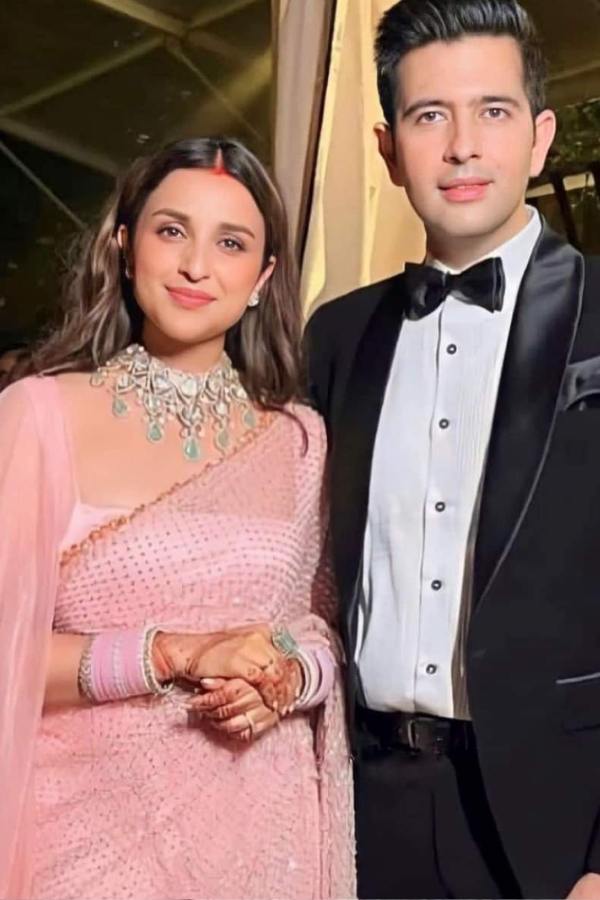 Raghav Chadha and Parineeti Chopra