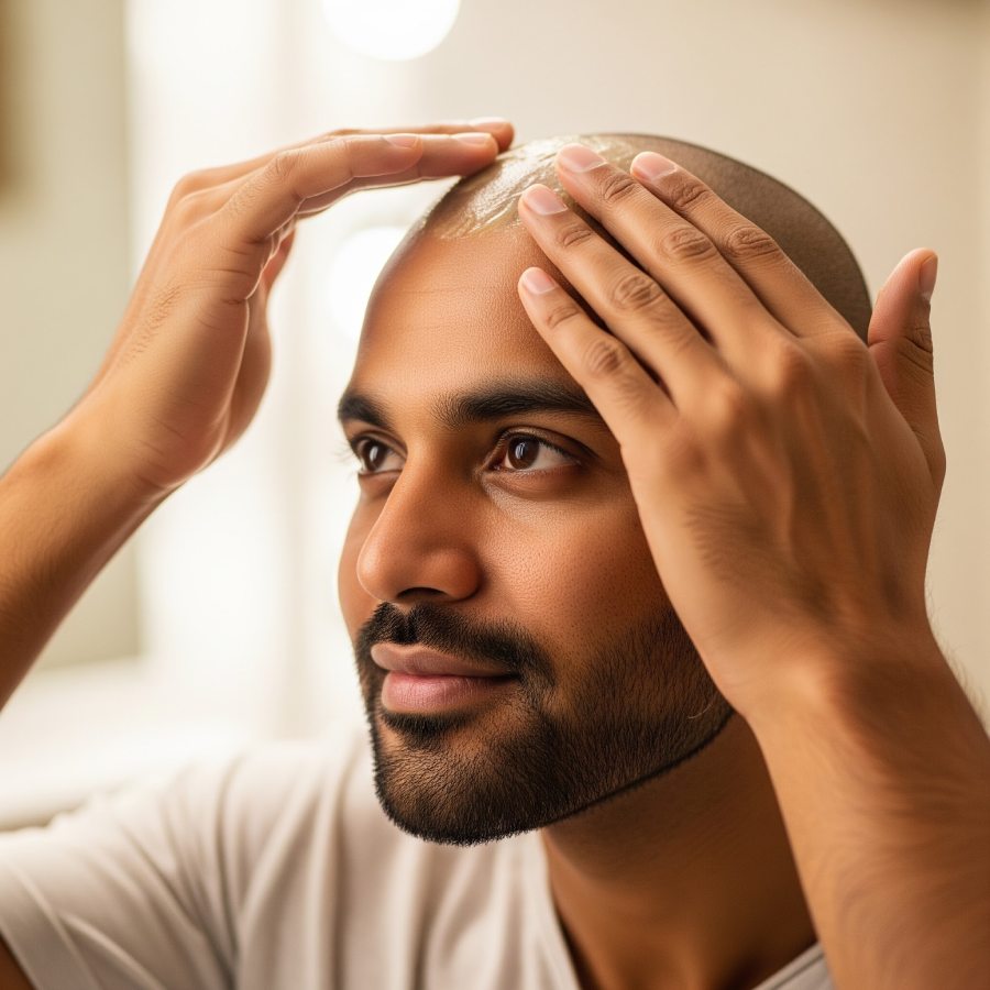 Tips on how to care for a shaved or bald head in Summer dgtl