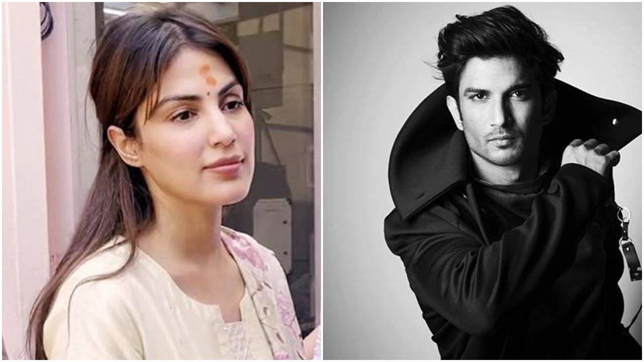 রিয়া চক্রবর্তী এবং সুশান্ত সিংহ রাজপুত।