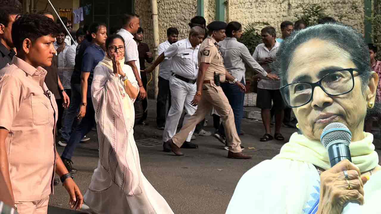 Chief Minister Mamata Banerjee held a rally in Bhawanipur on Sunday