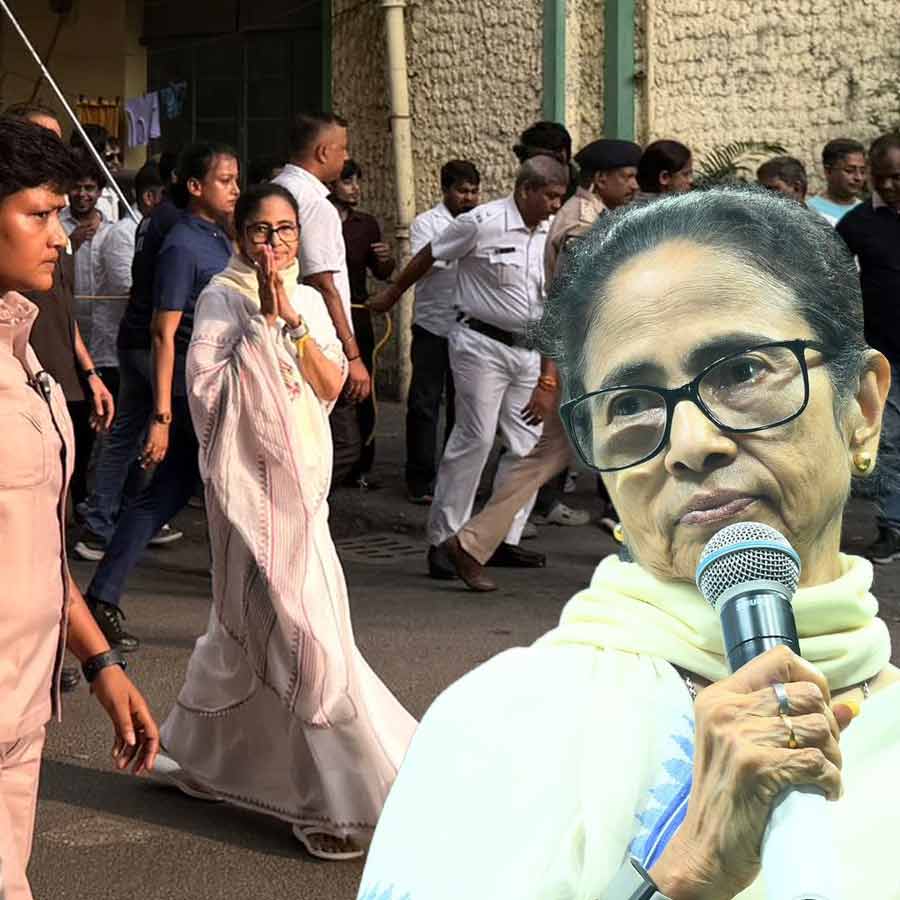 Chief Minister Mamata Banerjee held a rally in Bhawanipur on Sunday