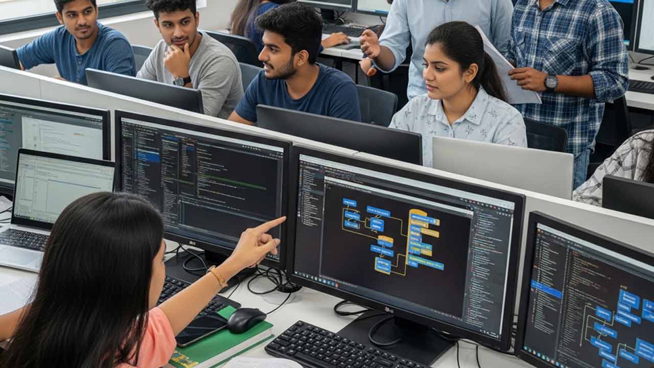 যাদবপুর বিশ্ববিদ্যালয়ে এক মাসের ইন্টার্নশিপ।