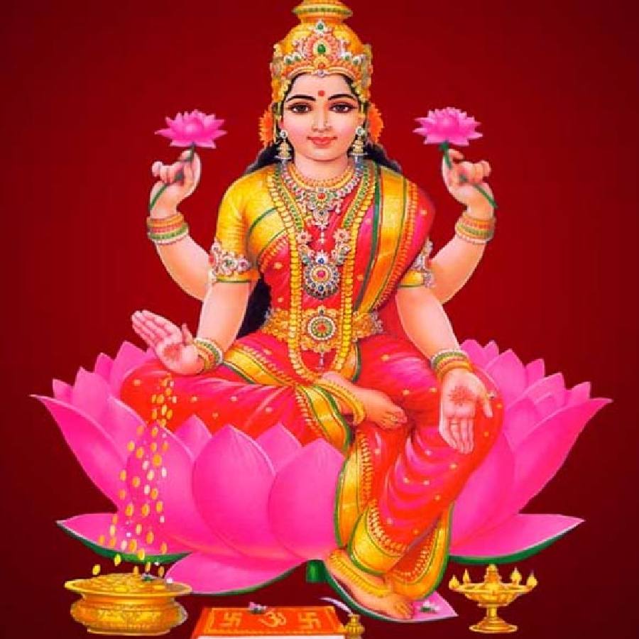 Which Laxmi swaroop is present in a woman according to her birth number dgtl