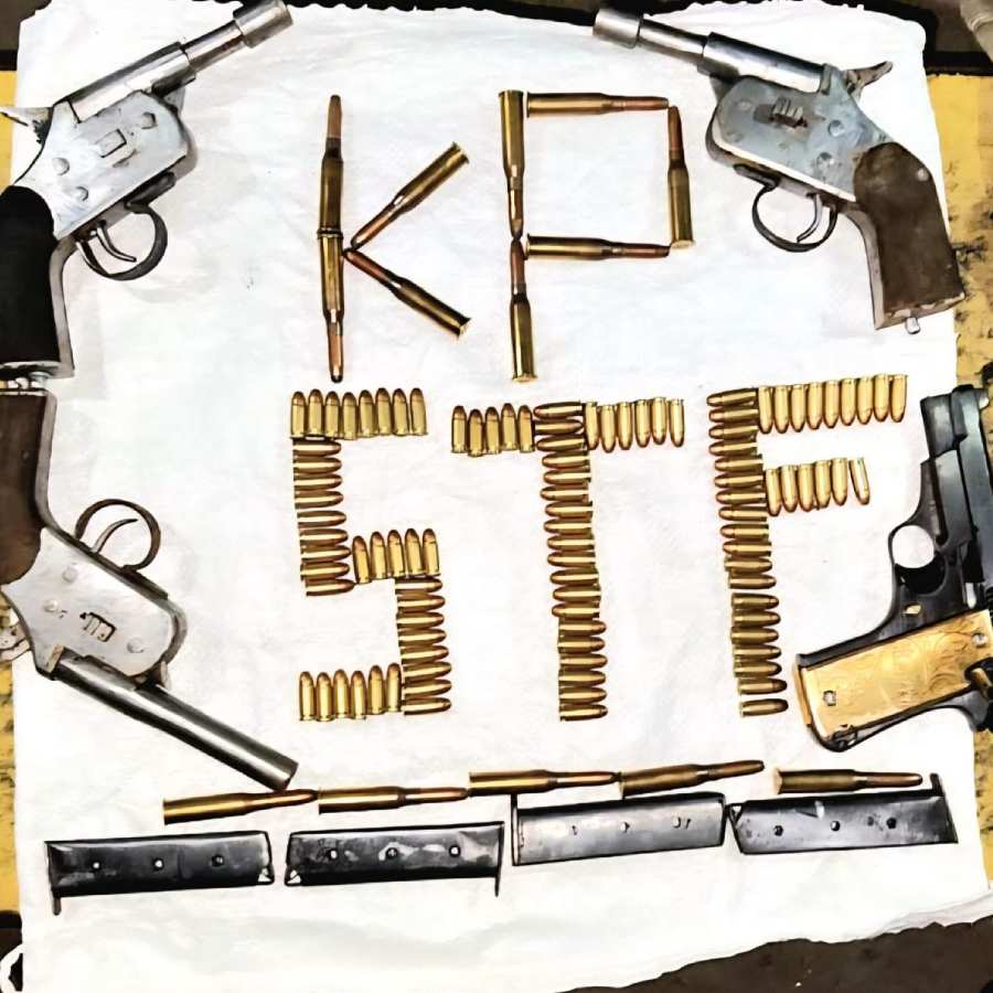 Kolkata Police STF recovers firearms during search operation in Chitpur ahead assembly election