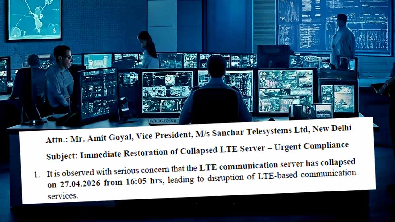 Kolkata Police\\\'s wireless communication system suddenly disrupted on Monday