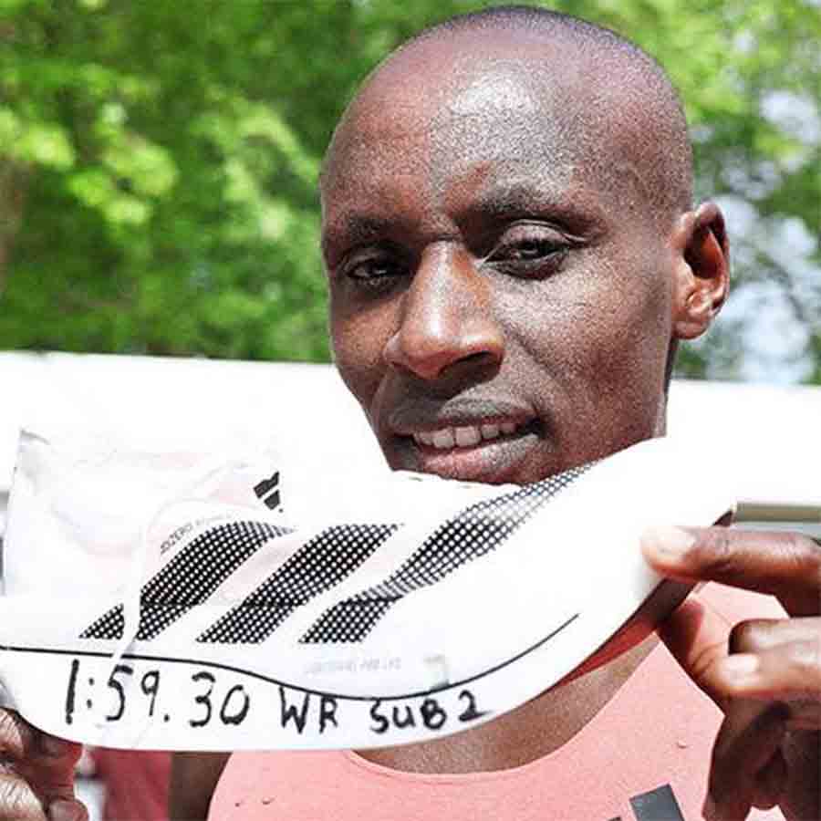 Sabastian Sawe of Kenya creates record after finishing 42 kilometer London Marathon under 2hours