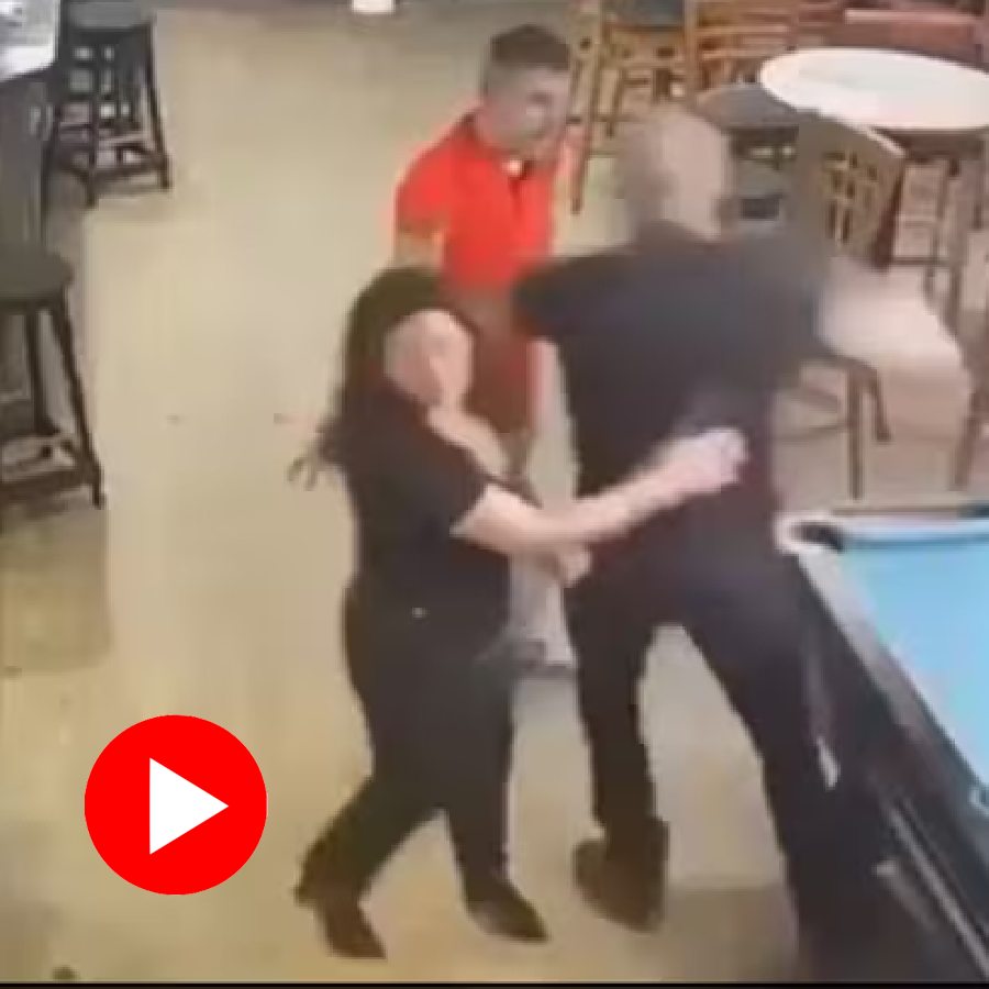 Video of brawl between couple and a drunk man goes viral