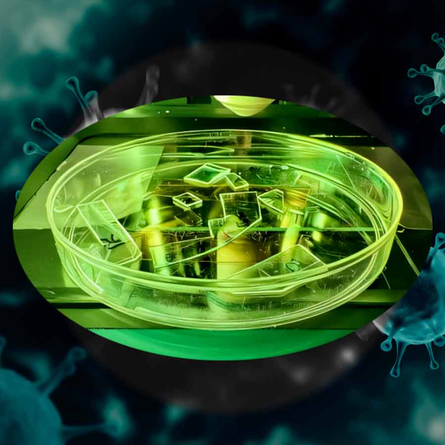 Ripping Viruses apart, scientists create Revolutionary Anti-Viral Plastic Film