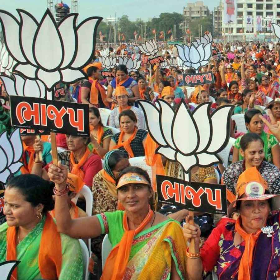 The BJP secured a massive victory in the Gujarat local body elections