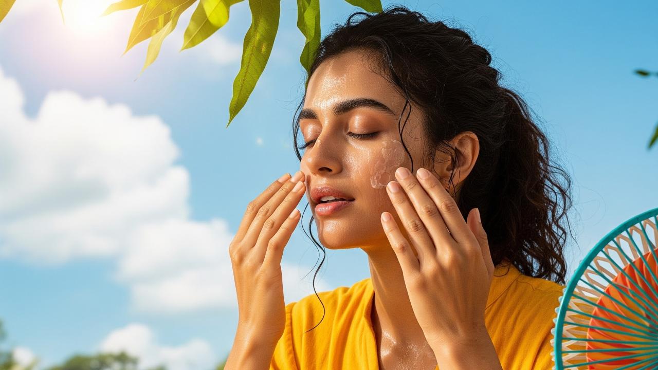 গরমে ত্বকের পরিচর্যা করার নিয়ম।