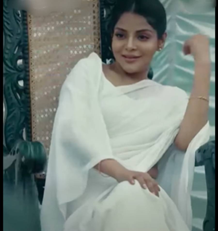 ‘পলিট্রিক্স’ ছবিতে অরুণিমা ঘোষ।