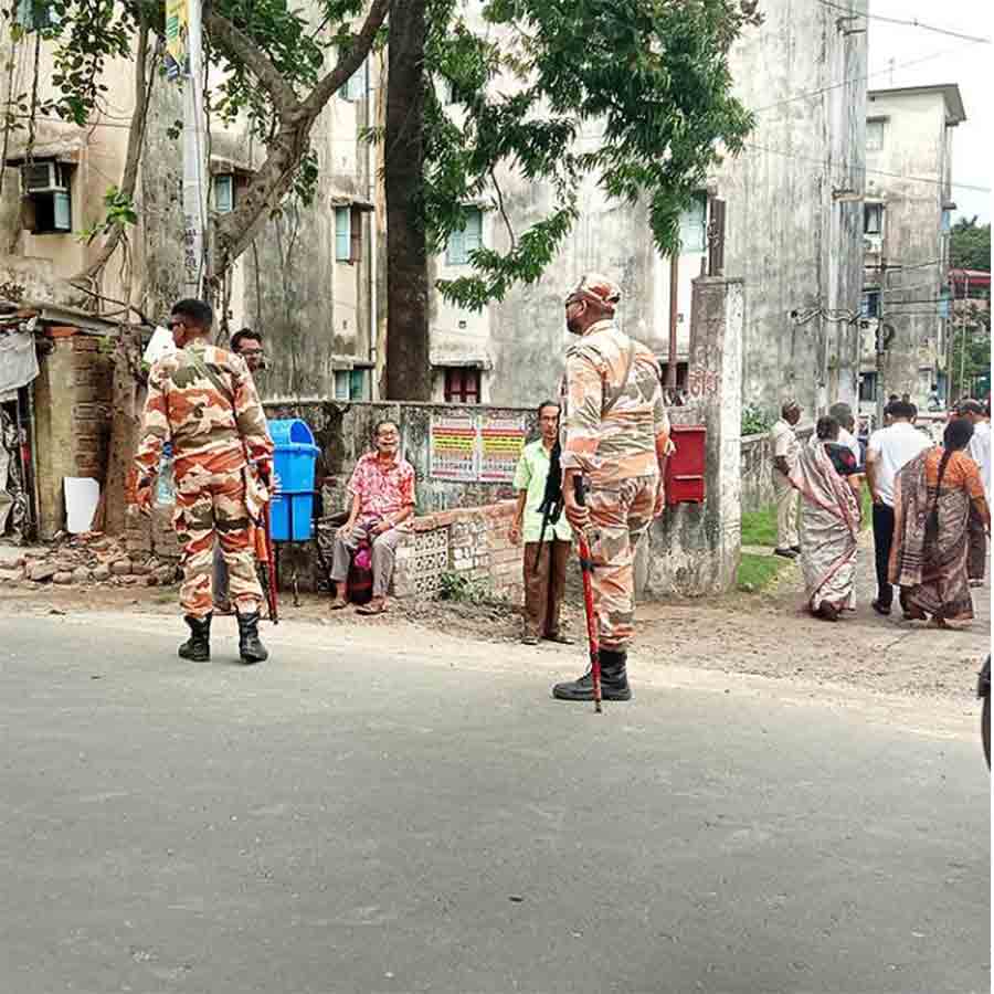 Complain against Central Force or too much restrictions at Uluberia