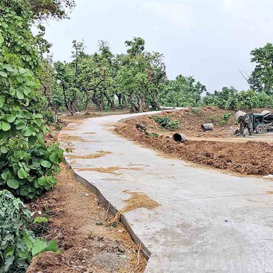 Gudligora village to get a proper road again after Independence of India