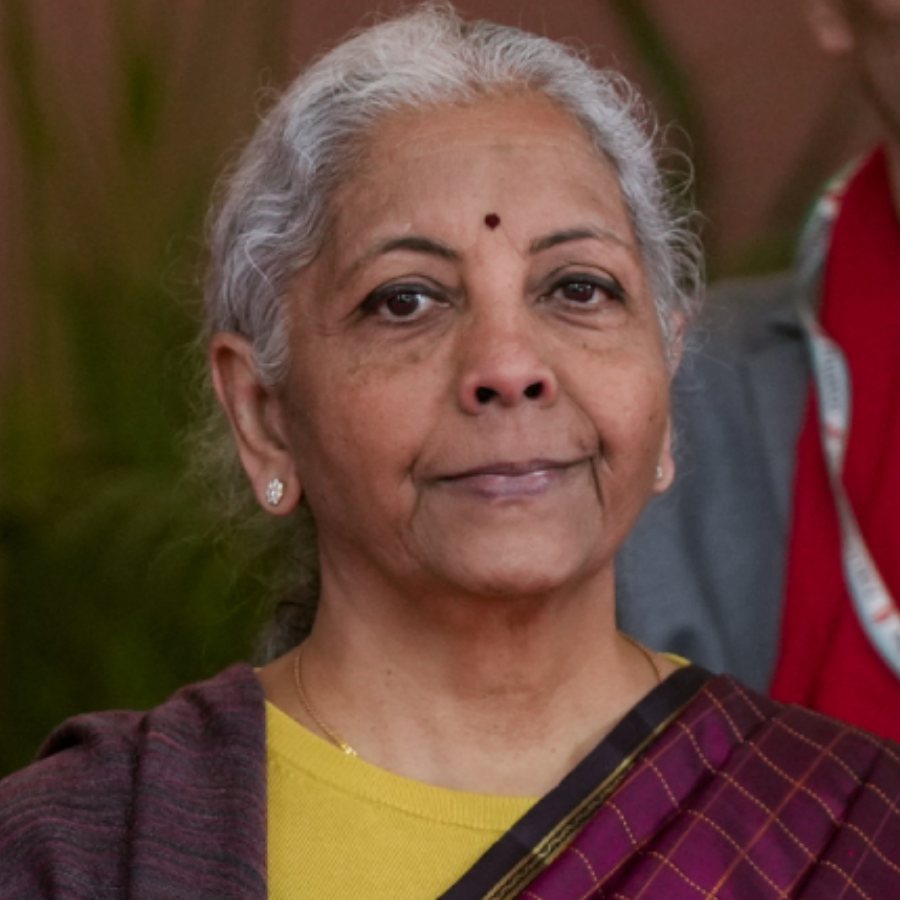 Nirmala Sitharaman wore A South Indian silk Saree for her Budget day speech dgtl