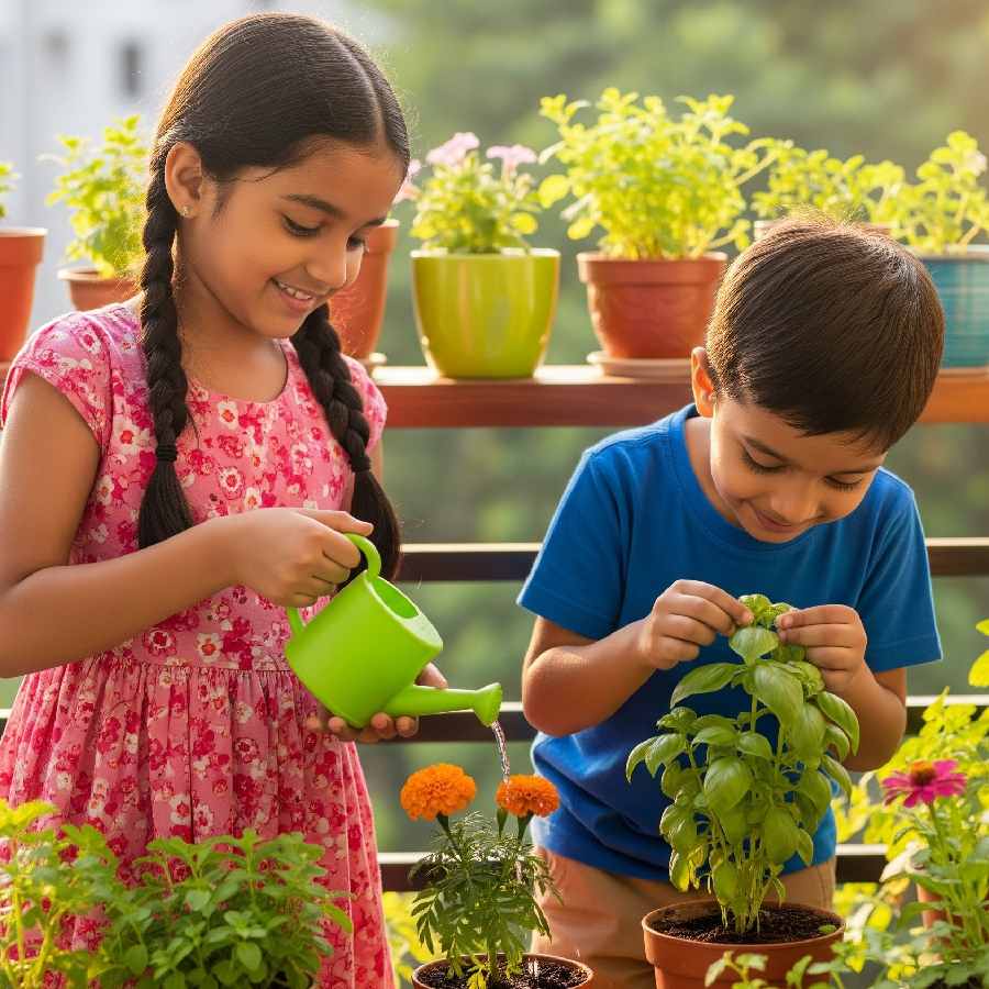 How Gardening Teaches Children Life Skills and Water Conservation Dgtl