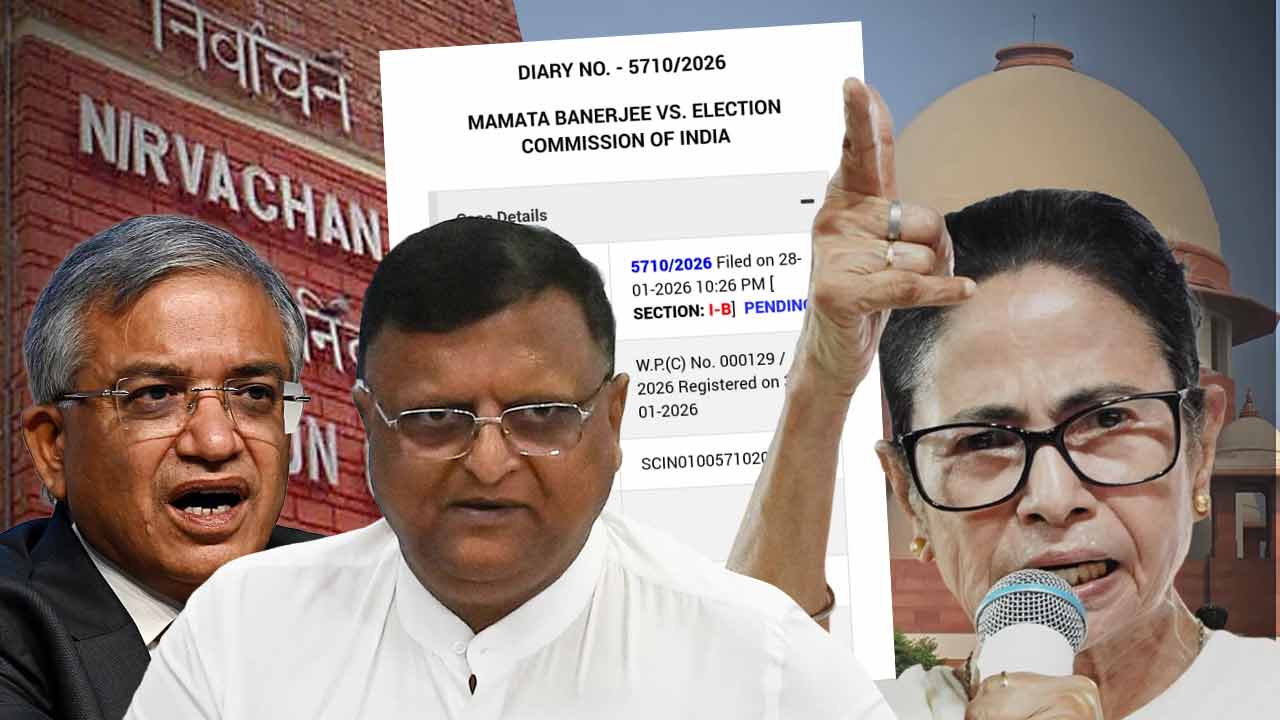 CM Mamata Banerjee has filed a case in court against the Election Commission of India and the West Bengal CEO