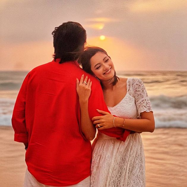 ‘রাক্ষস’ ছবির শুটিংয়ে সিয়াম আহমেদ, সুস্মিতা চট্টোপাধ্যায়।