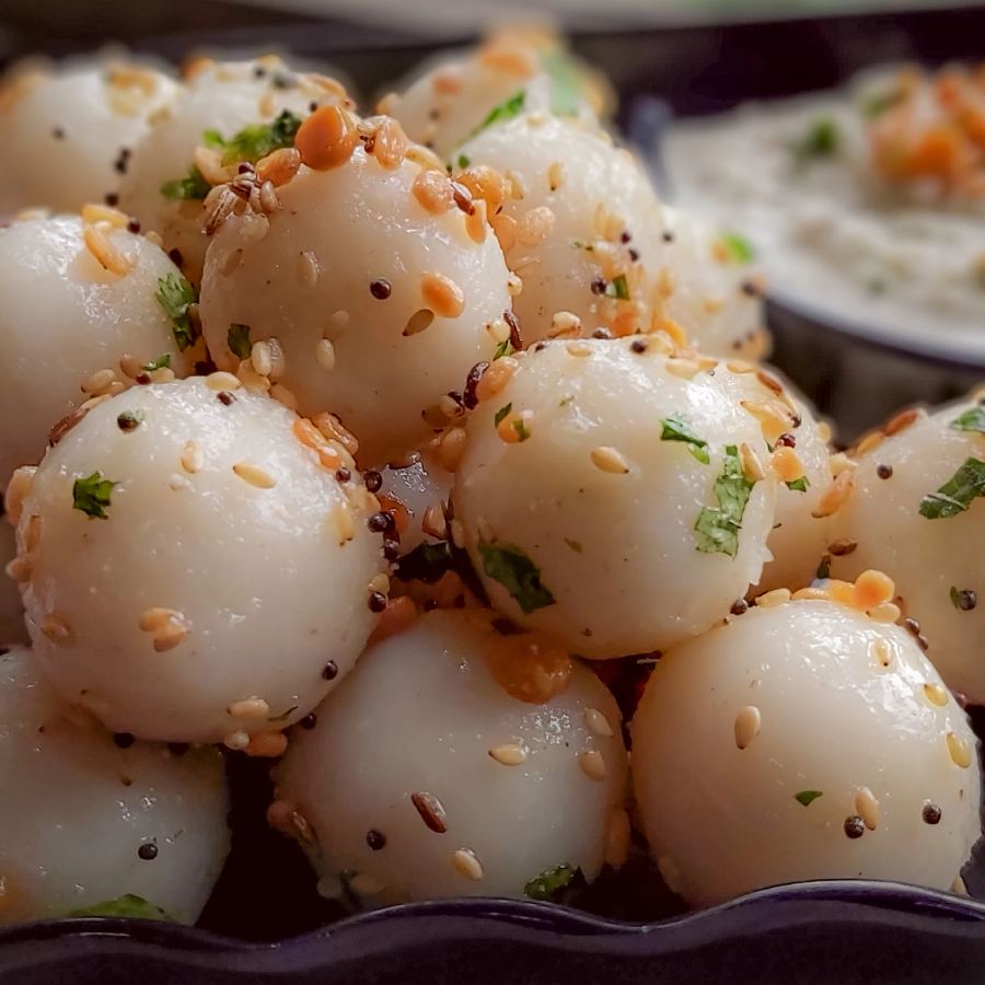 A Recipe of South Indian healthy snack named Goli Idli  dgtl