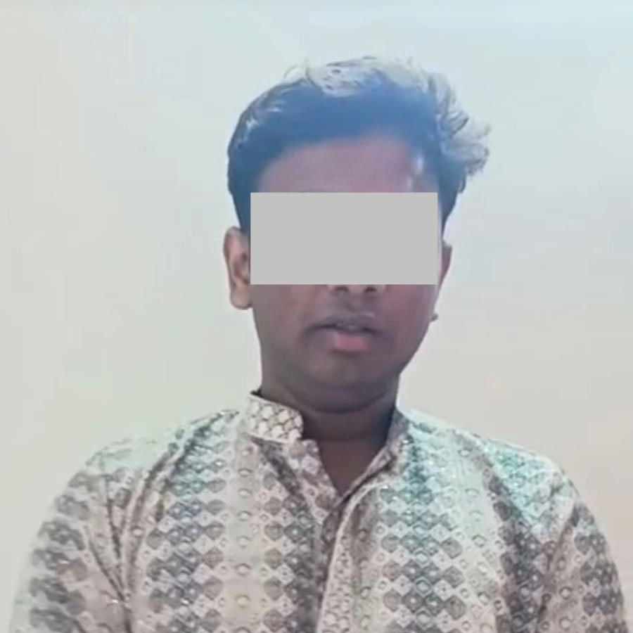 ধৃত হর্ষবর্ধন সাউ।