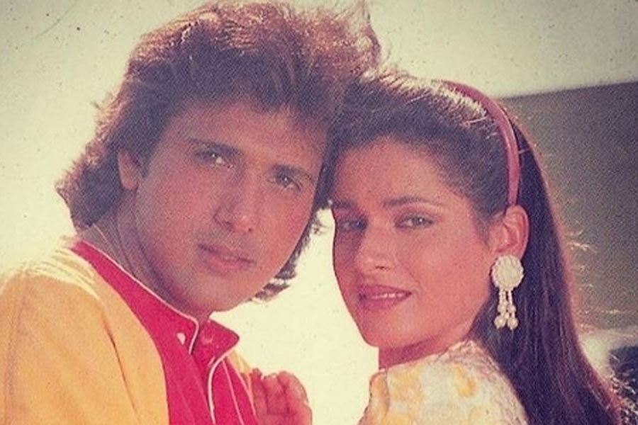 Govinda and Neelam Kothari