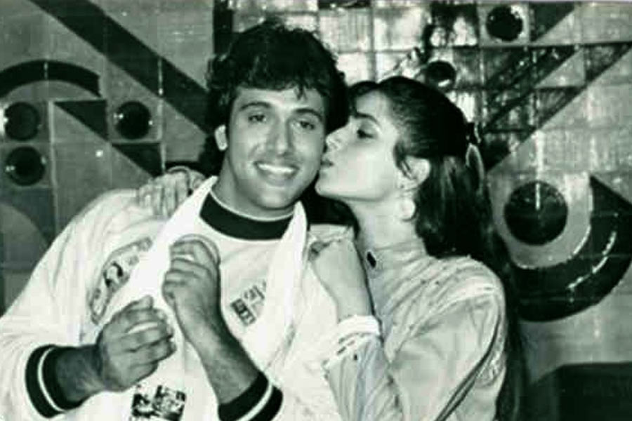 Govinda and Neelam Kothari
