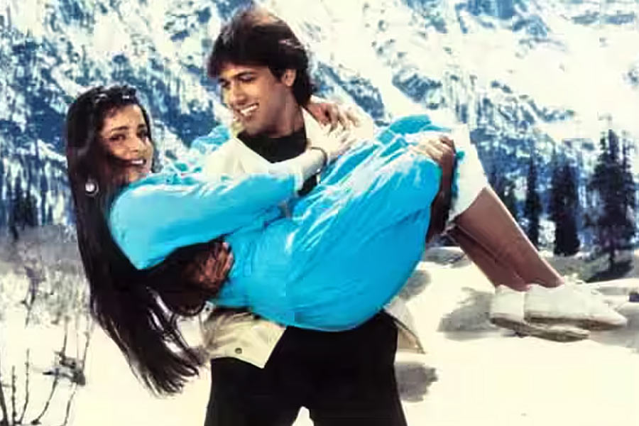 Govinda and Neelam Kothari