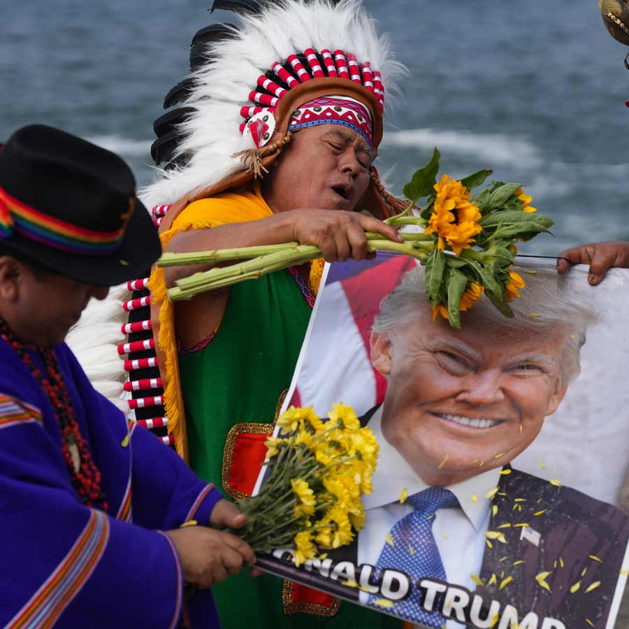 Peru Shamans predicted that Donald Trump will fall ill this year