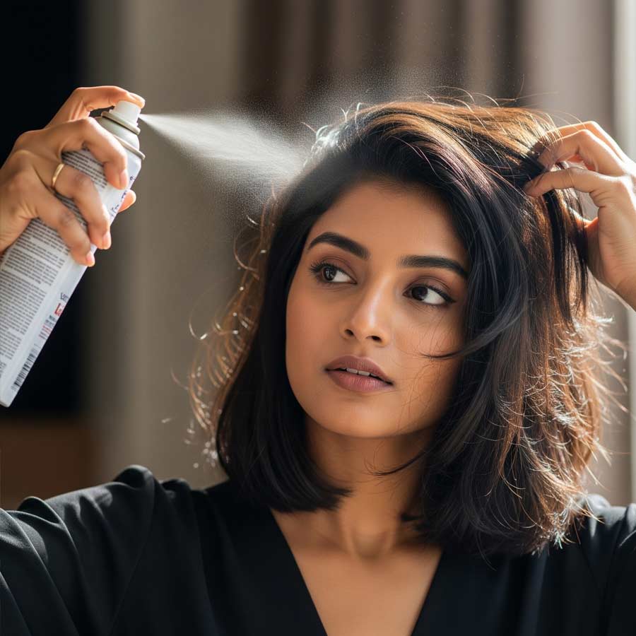 How to apply dry shampoo for best result step by step guide dgtl